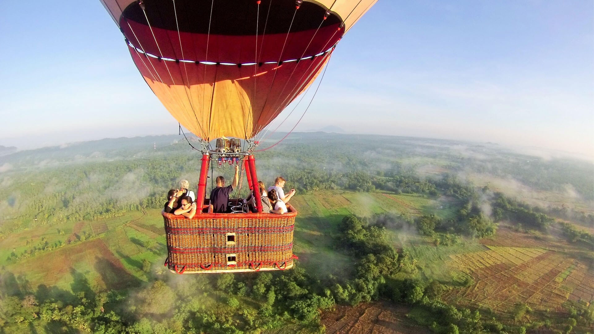 Hot Air Ballooning in Dambulla